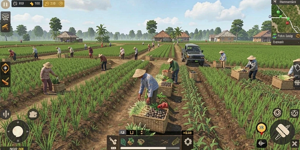 v07 - Karakter unik dengan kemampuan menarik.