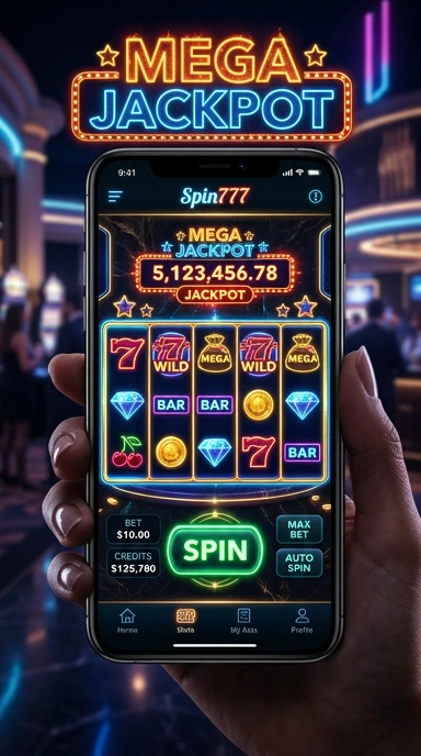 Layar utama spin777 — antarmuka bersih setelah instalasi